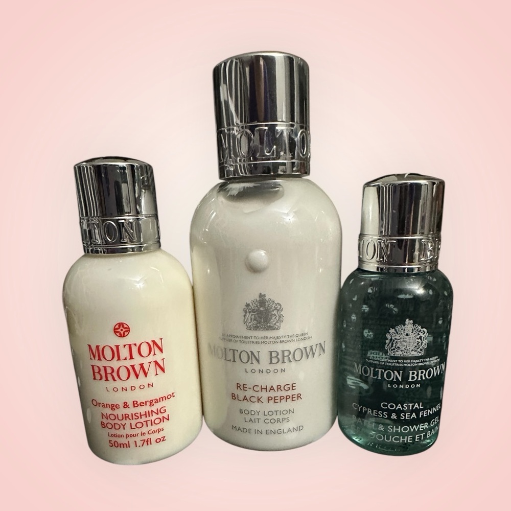 Bundle Molton Brown Body Lotions & Shower Gel New